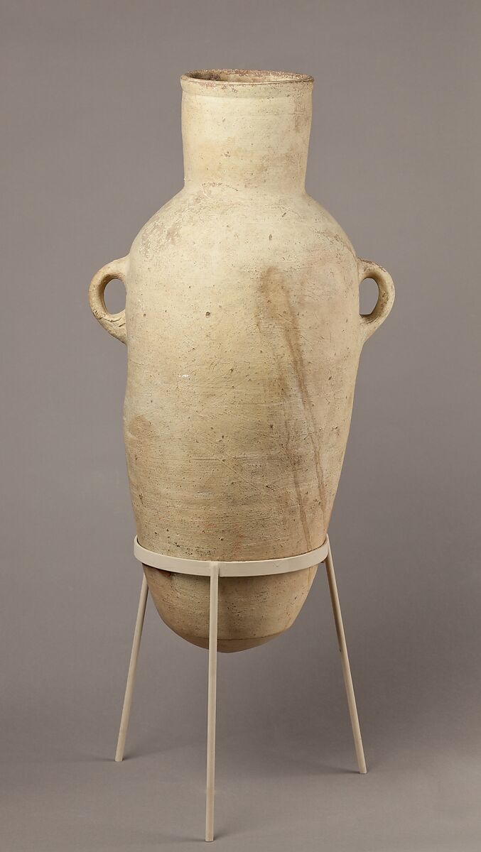 Jar with handles, Pottery