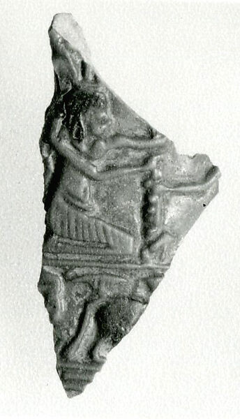 Reconstructed lotiform chalice, Faience