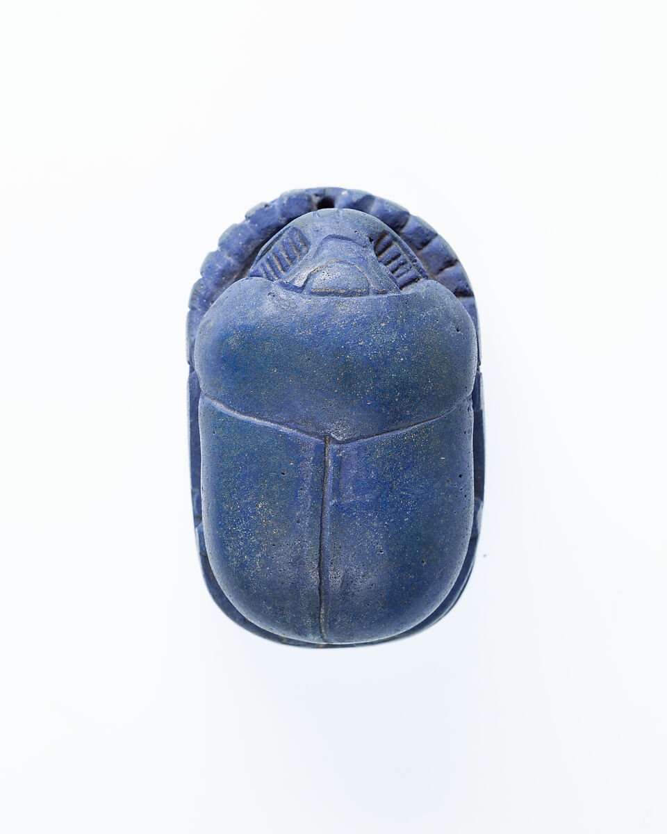 Heart Scarab, Blue paste 