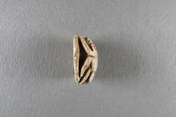 Scarab inscribed with [Hedj]kheperre setepenre, Faience