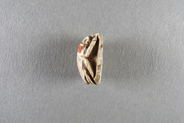 Scarab inscribed with [Hedj]kheperre setepenre, Faience