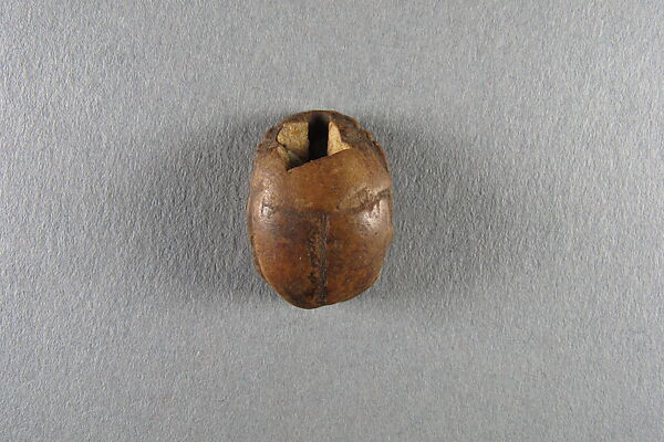 Scarab inscribed with Hedjkheperre Setepenre, Faience