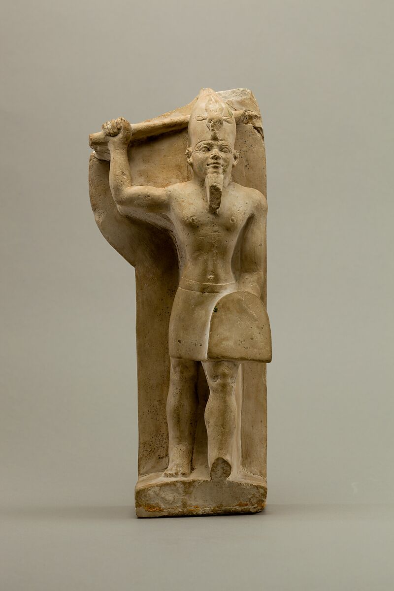 Statue of the God Reshef, Limestone 