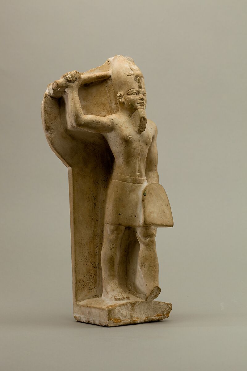 Statue of the God Reshef, Limestone