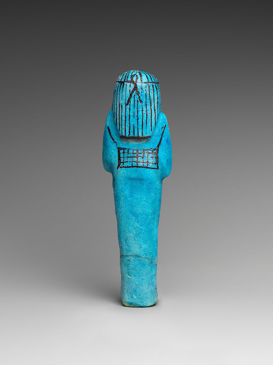 Shabti of the Divine Consort Mutemhat Mehytenweskhet, Faience