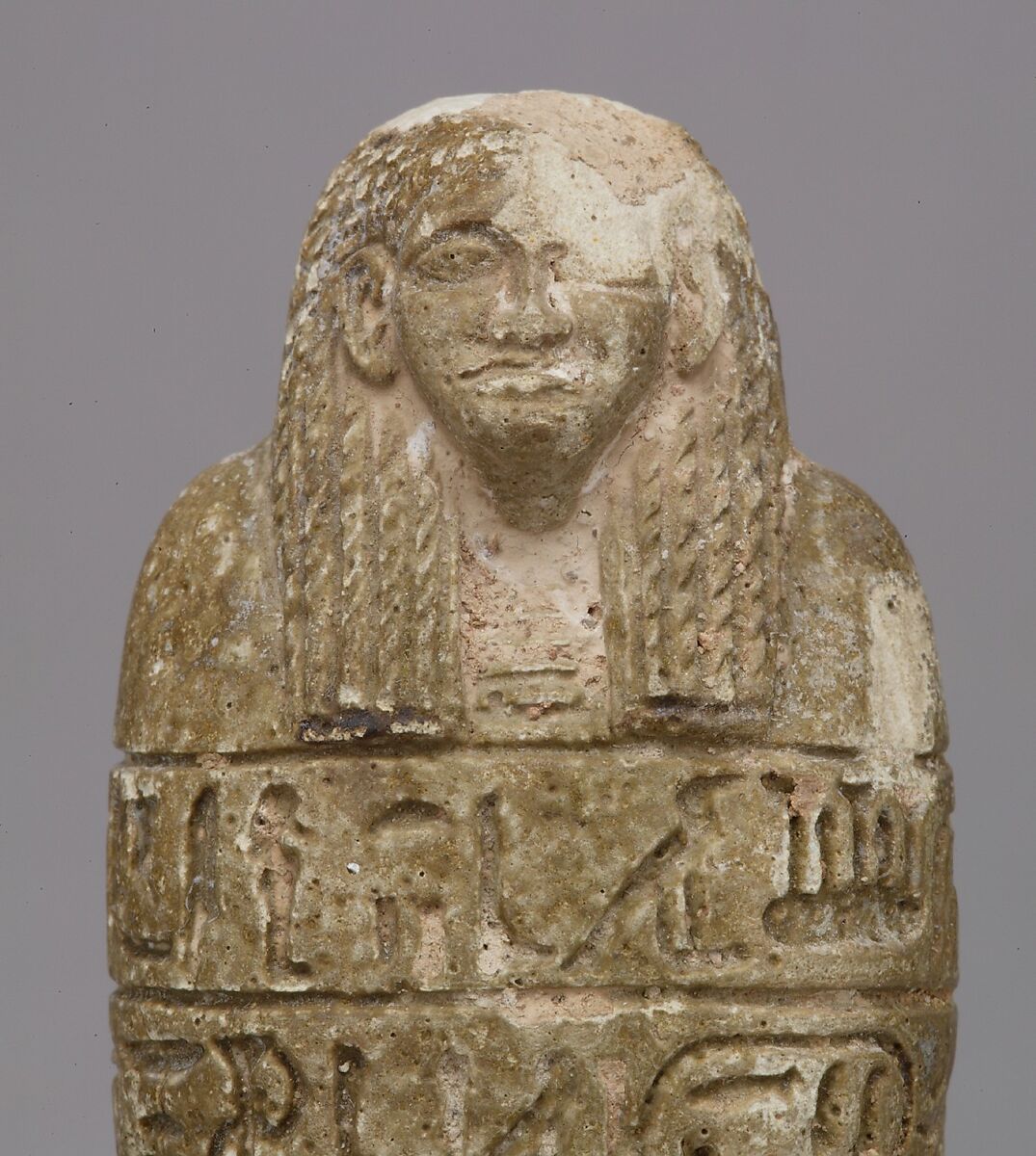 Shabti of Queen Tia, Faience