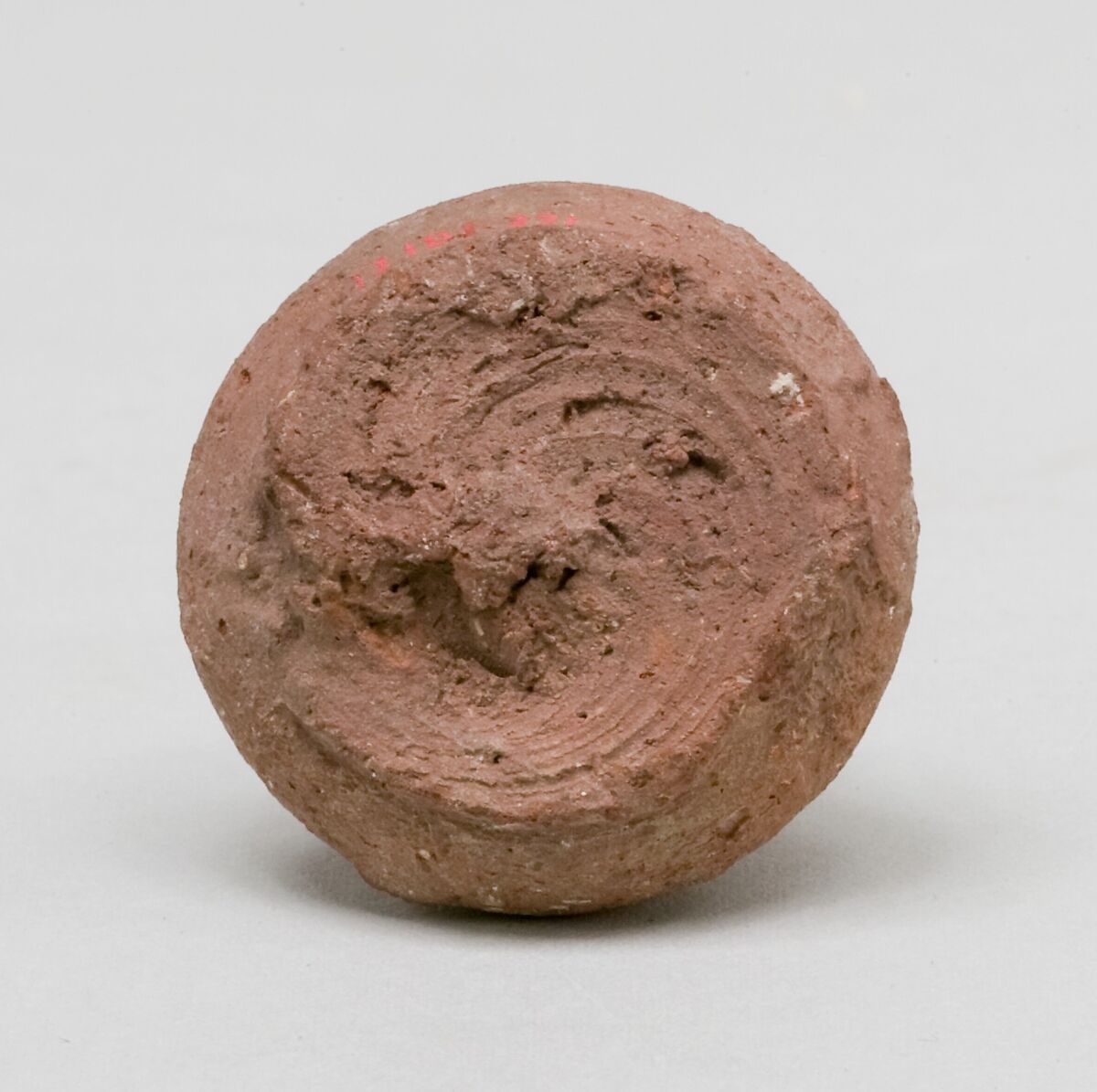 Kohl jar, Light red ware