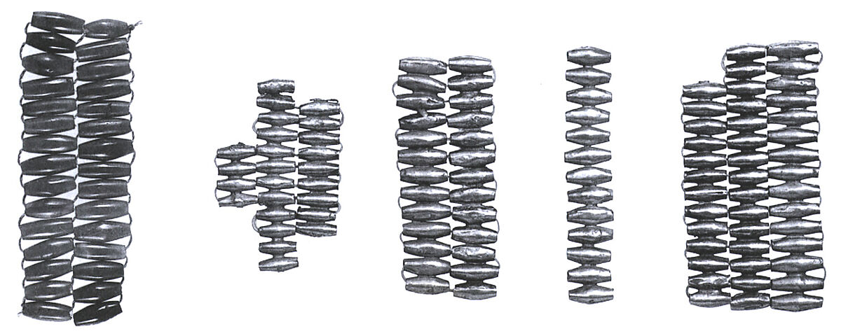 30 barrel beads in 2 rows, Carnelian