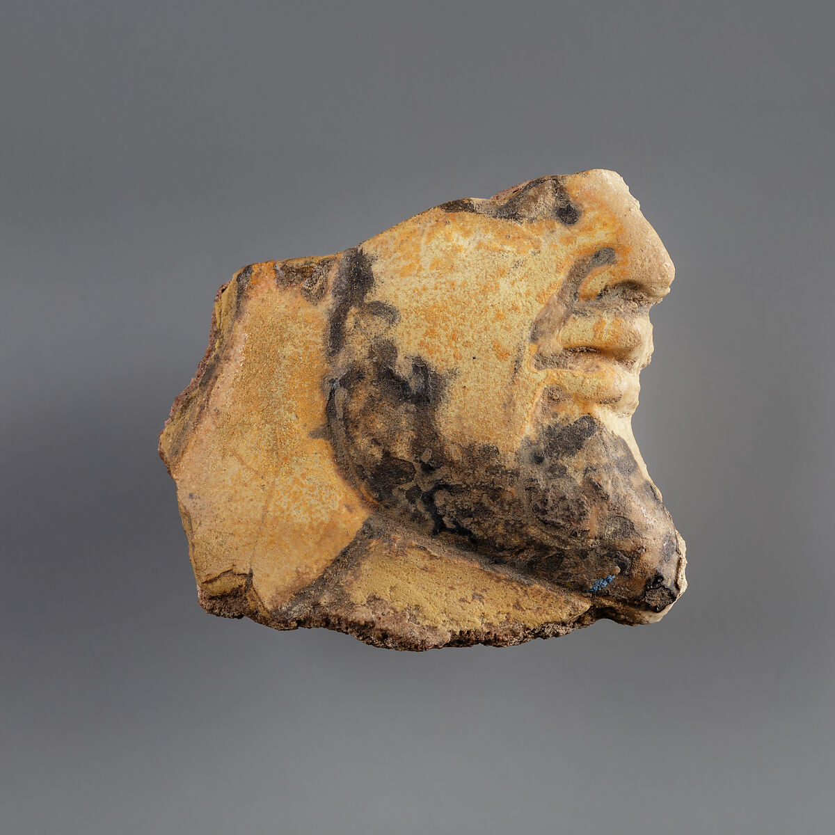 Tile with a head of a Mesopotamian captive from the palace of Ramesses ...