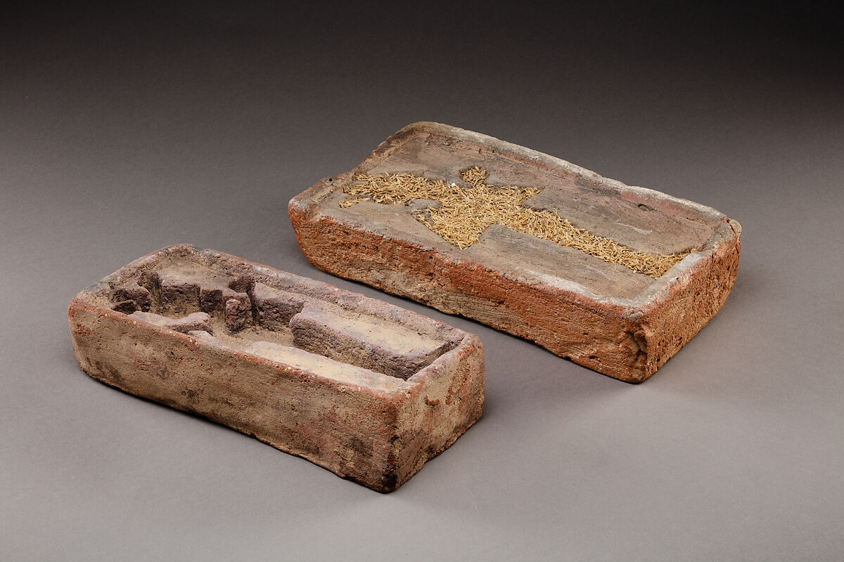 Germinating Osiris Brick, Pottery