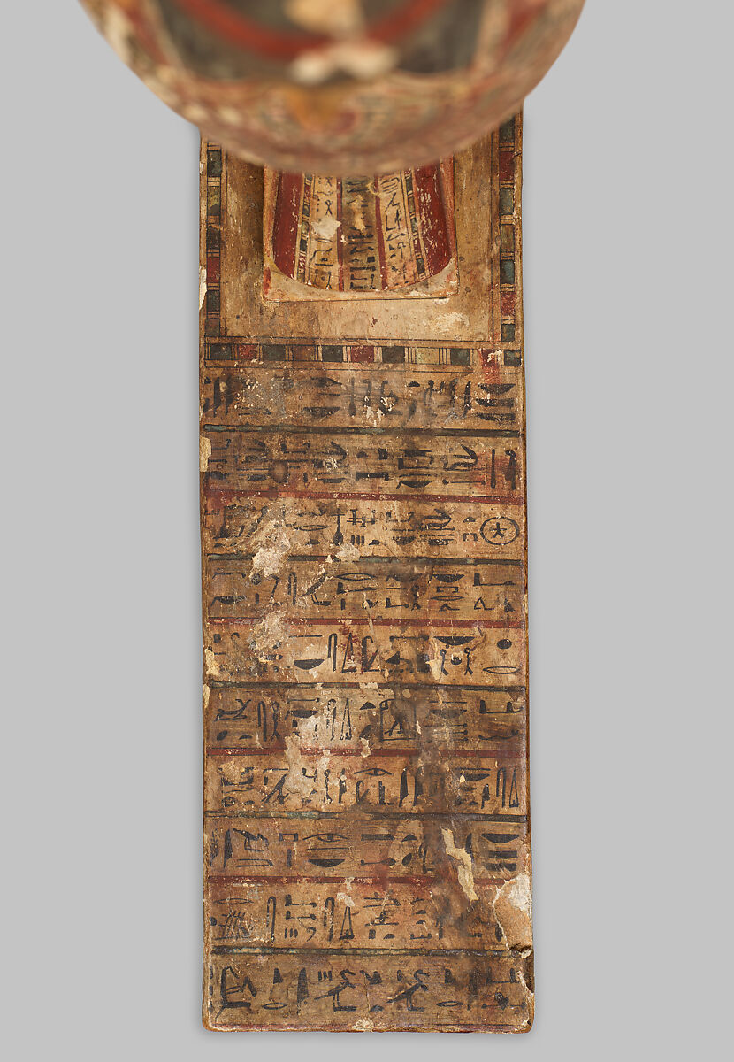 Ptah-Sokar-Osiris Figure of the Temple Musician Ihyt, Wood, paste, gilding, paint