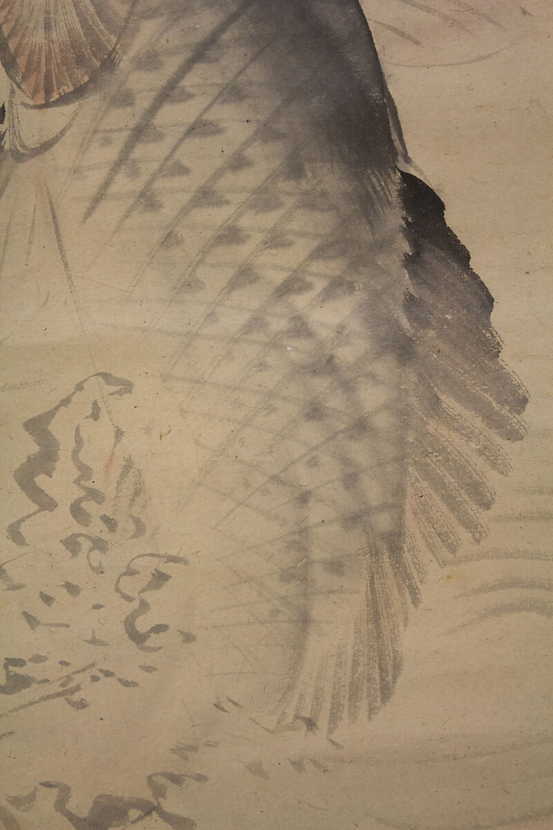 Carp, Attributed to Nagasawa Rosetsu 長澤蘆雪 (Japanese, 1754–1799), Hanging scroll; ink on paper, Japan