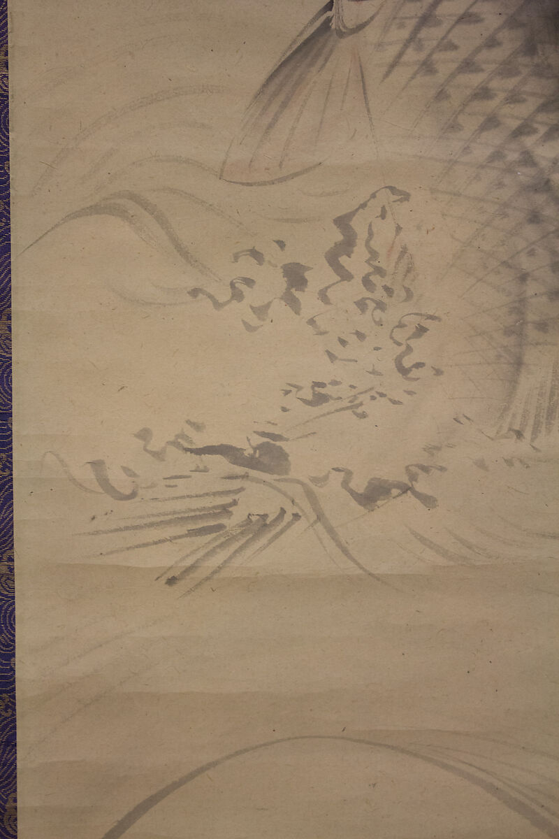 Carp, Attributed to Nagasawa Rosetsu 長澤蘆雪 (Japanese, 1754–1799), Hanging scroll; ink on paper, Japan