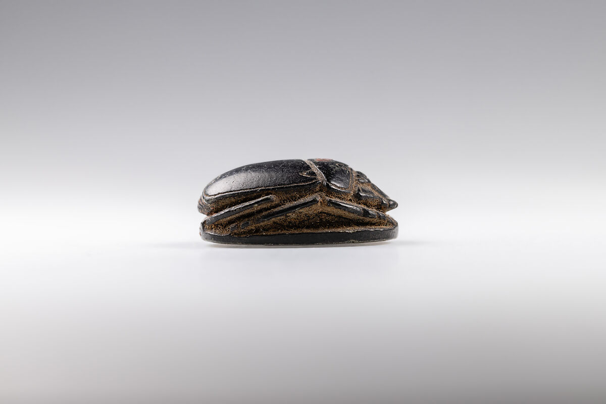 Scarab, Amenhotep III, Glazed steatite