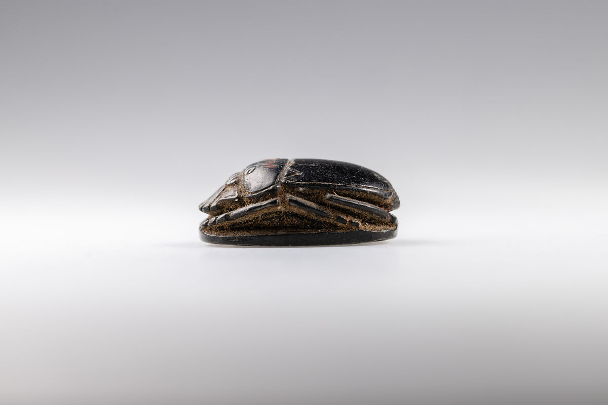 Scarab, Amenhotep III, Glazed steatite