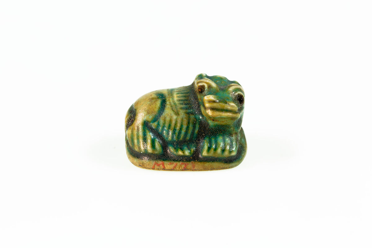 Seal Amulet in the Shape of a Hippopotamus