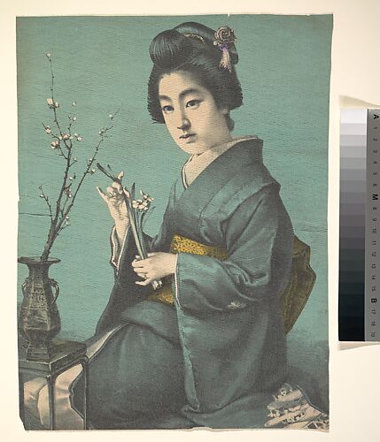 Girl with Plum Blossoms