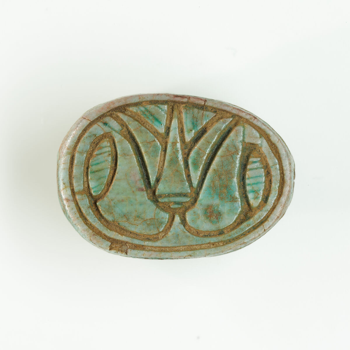 Scarab, Steatite (glazed) 