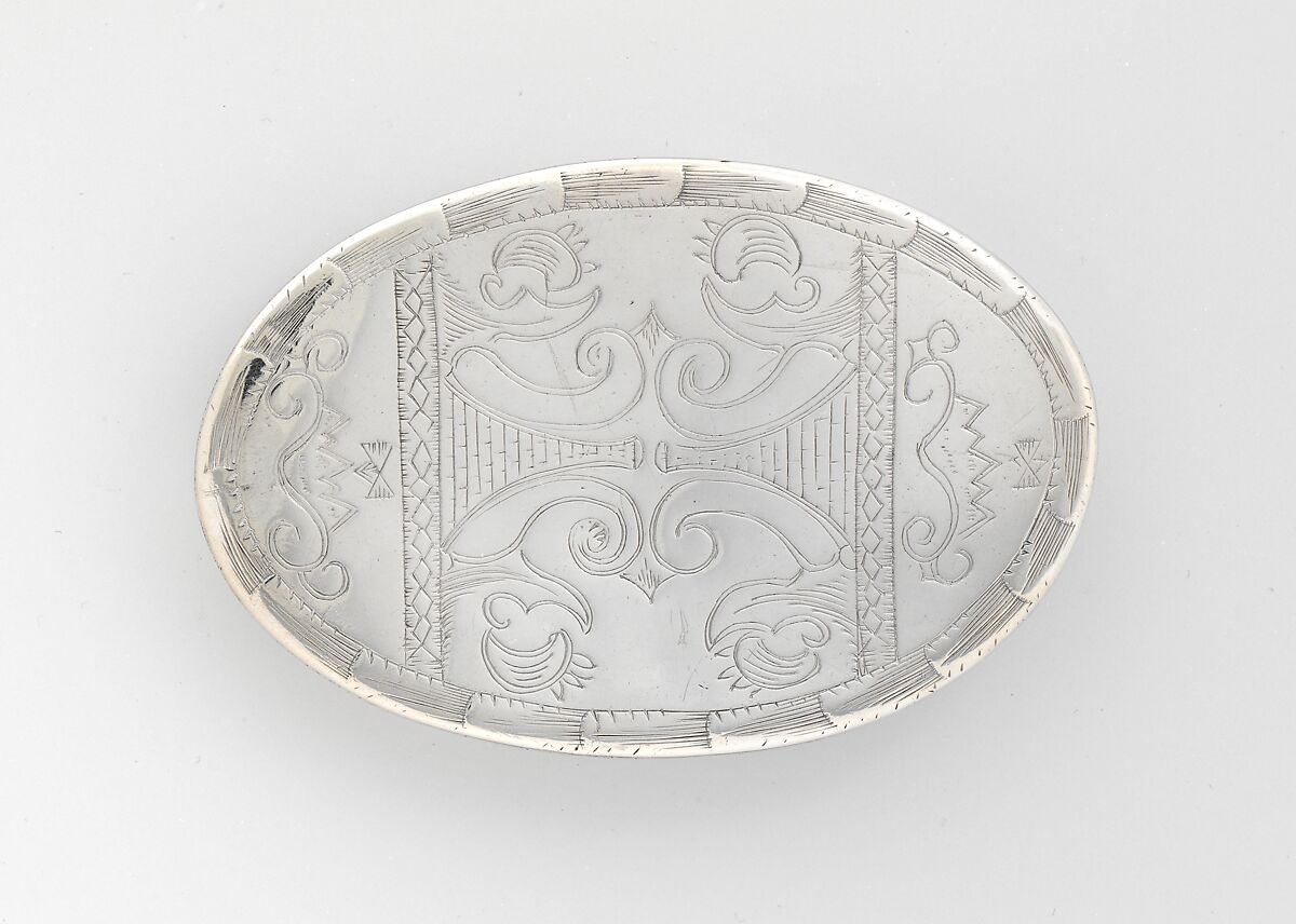 Patch Box, Silver, American