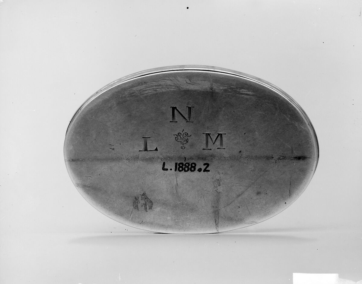 Patch Box, Silver, American