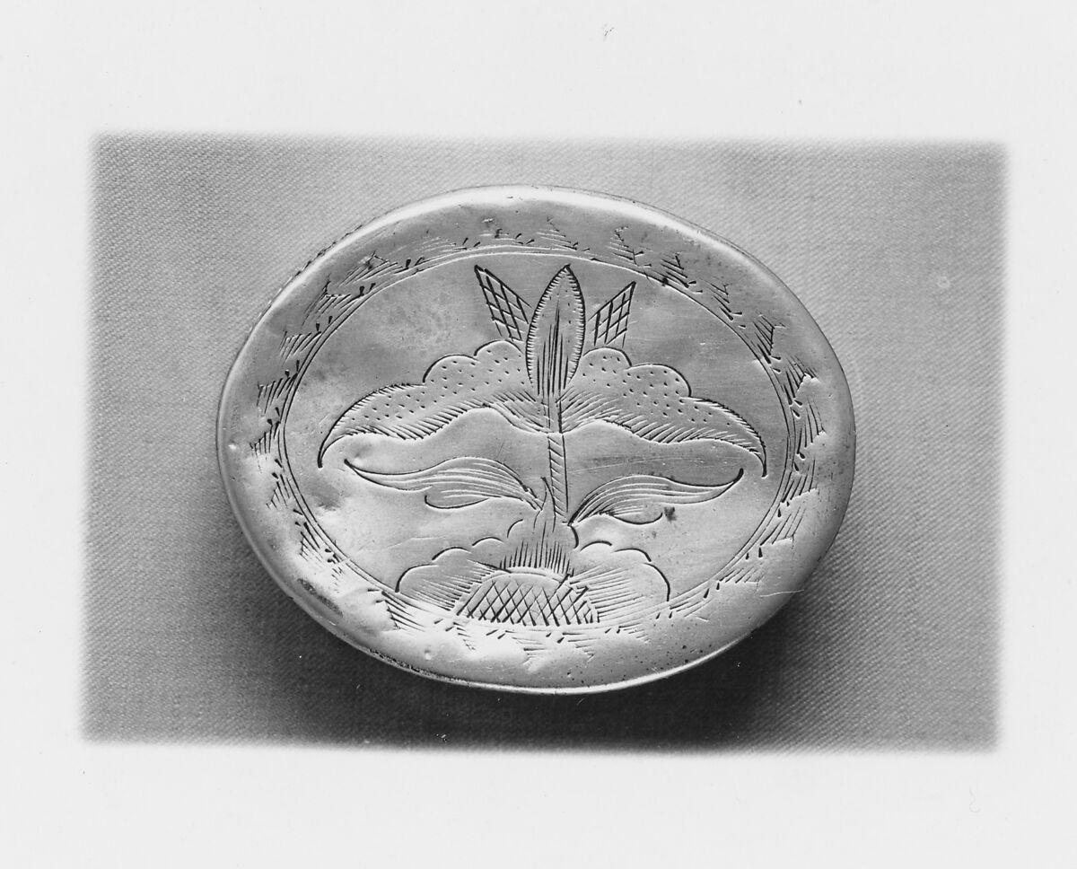 Patch Box, Silver, American
