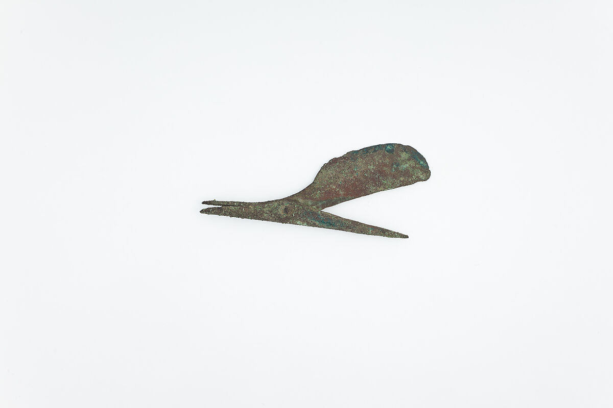 Razor-tweezer, Bronze or copper alloy 