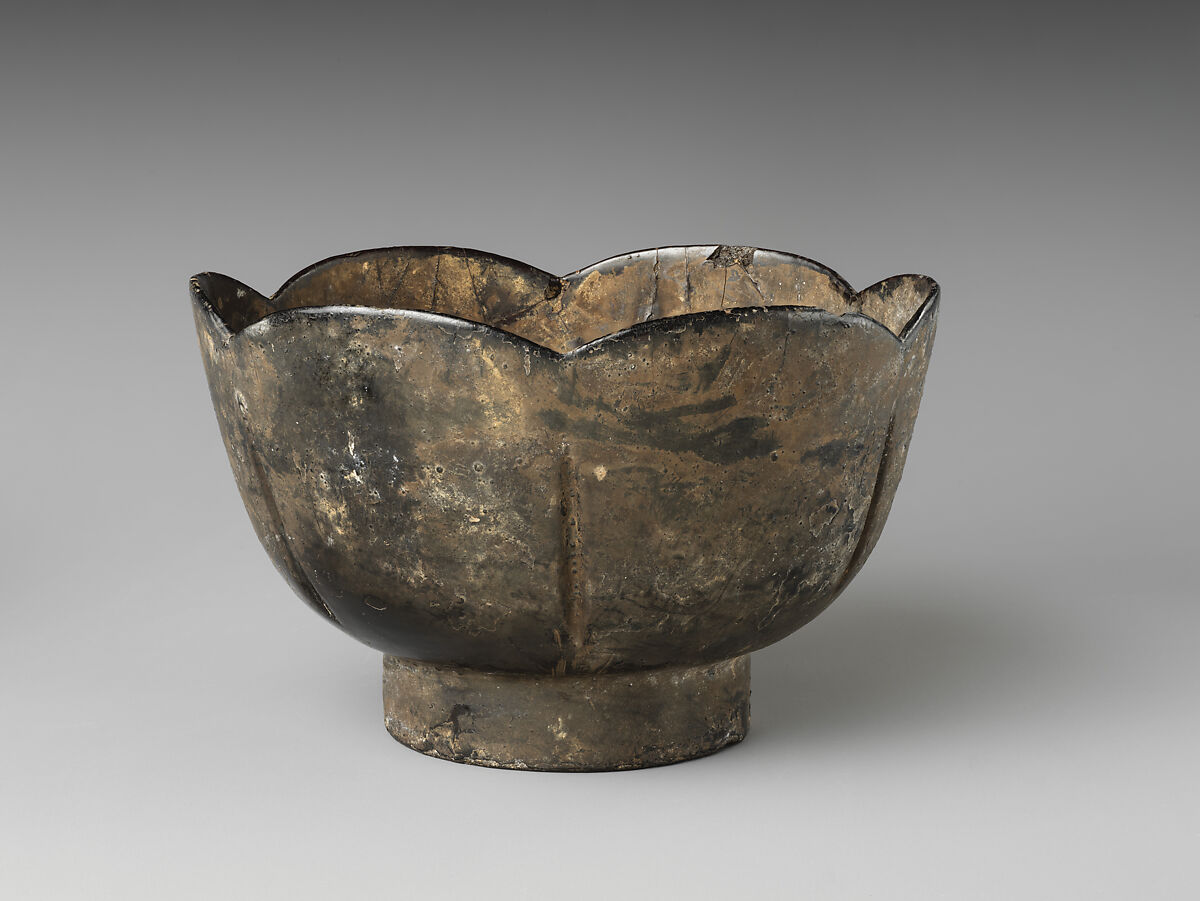 Lobed bowl, Lacquer, China