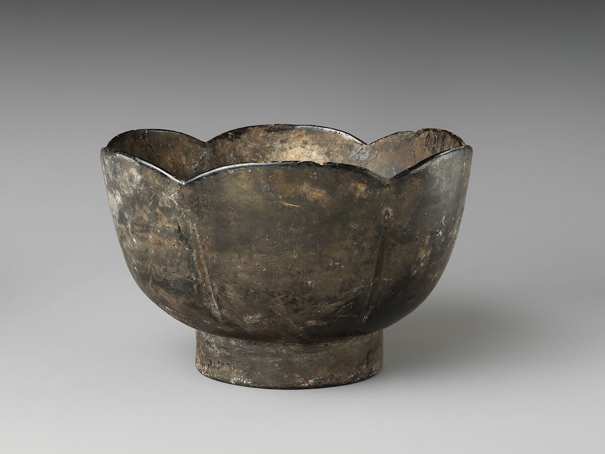 Lobed bowl, Lacquer, China