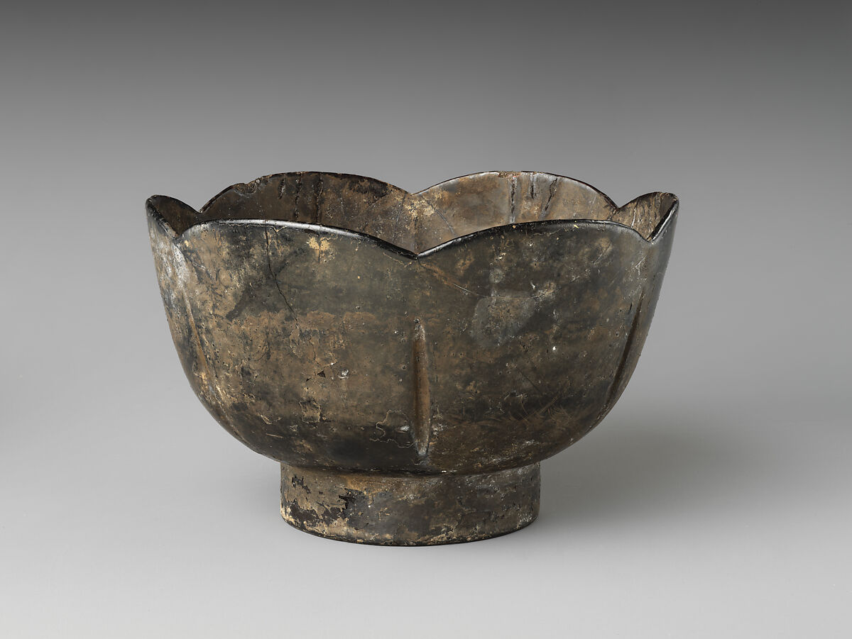 Lobed bowl, Lacquer, China
