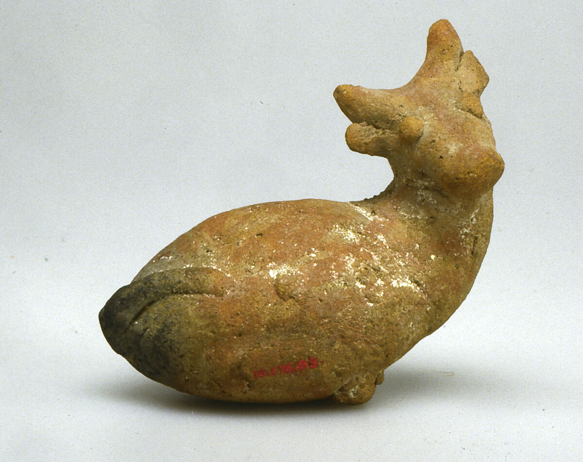 Cow rattle, Pottery