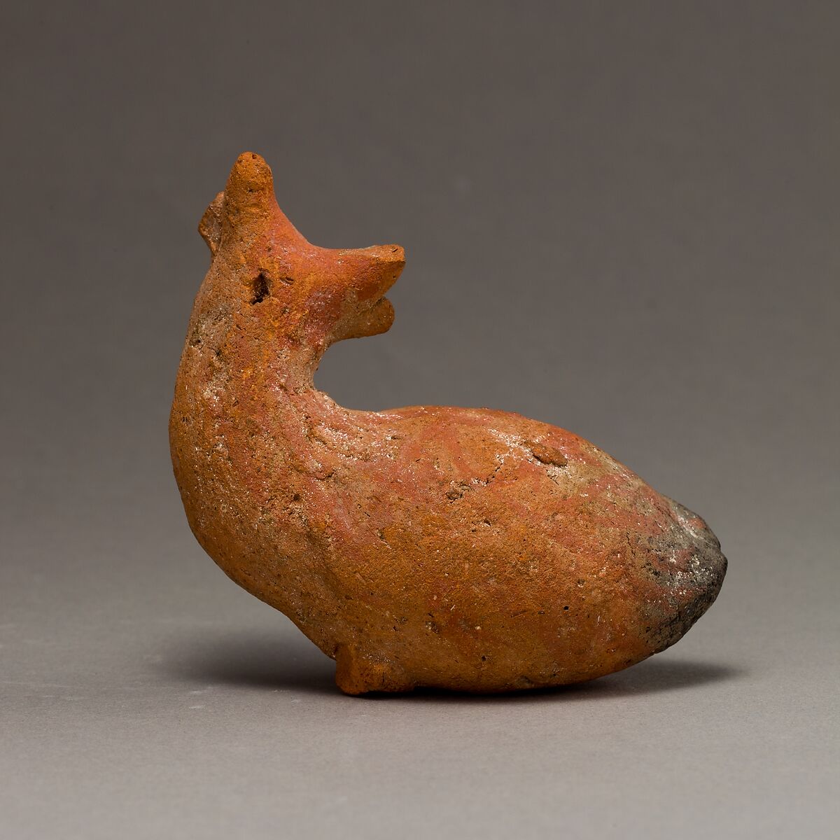 Cow rattle, Pottery