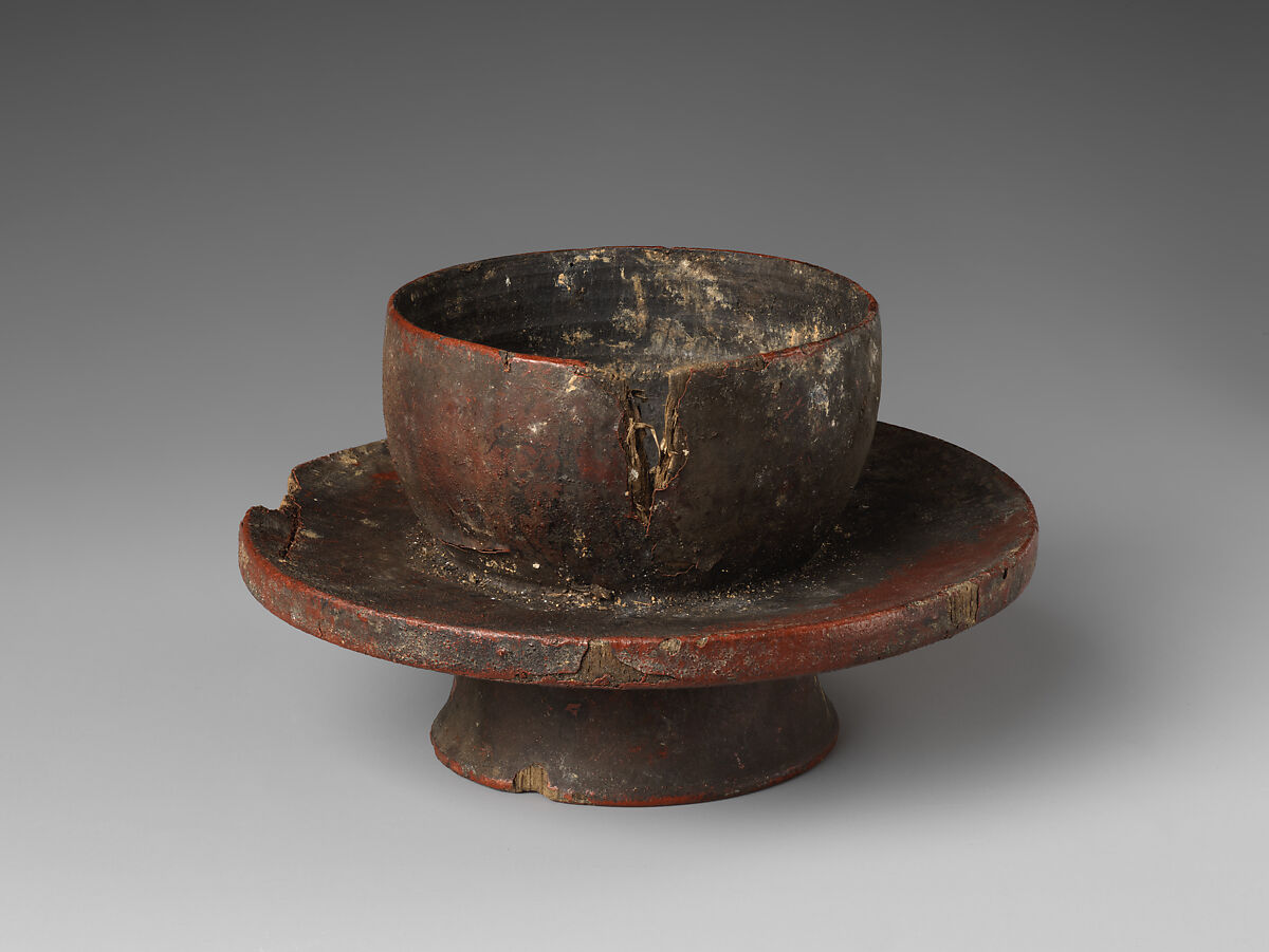 Cup-stand, Lacquer, China