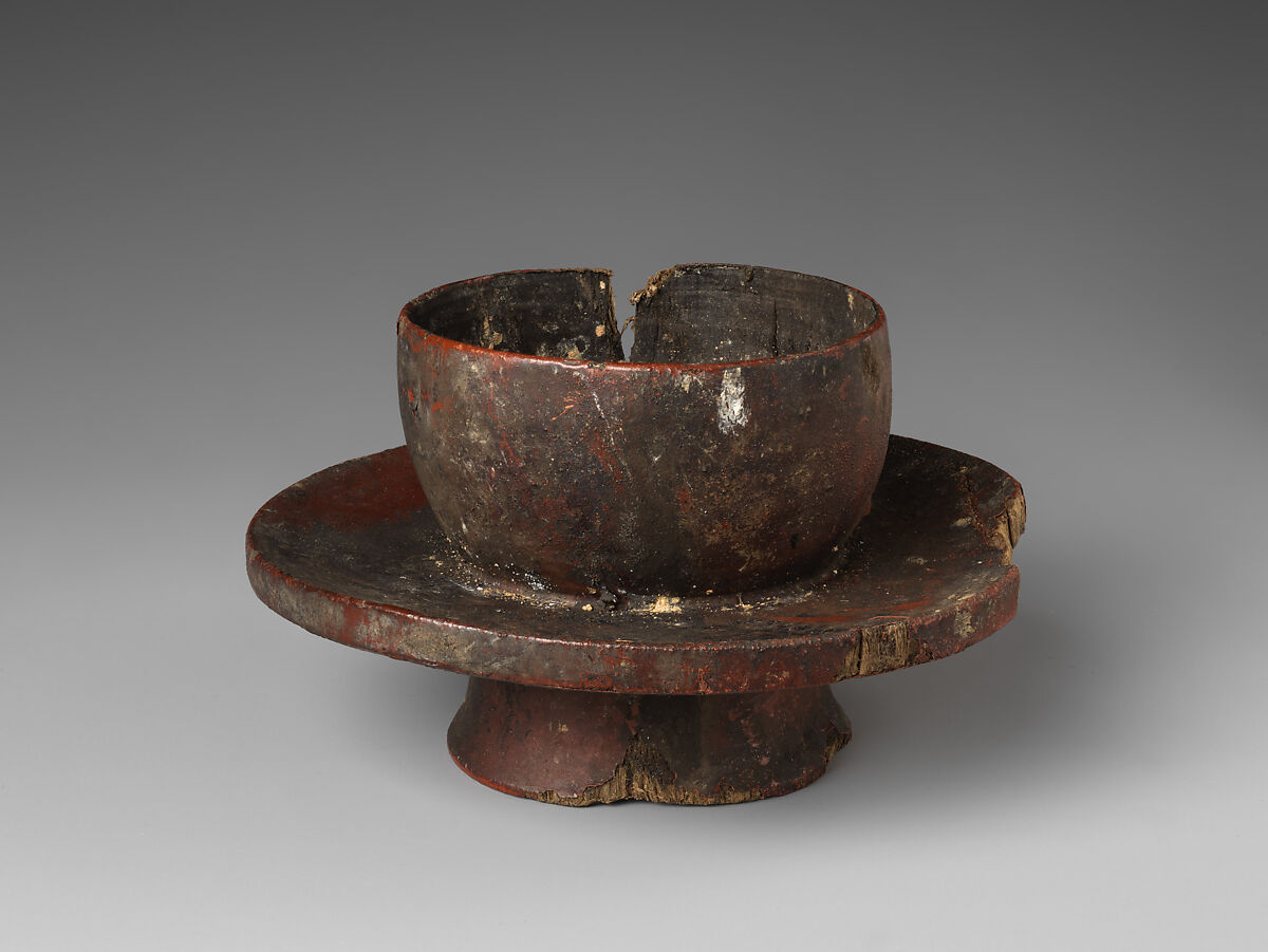 Cup-stand, Lacquer, China