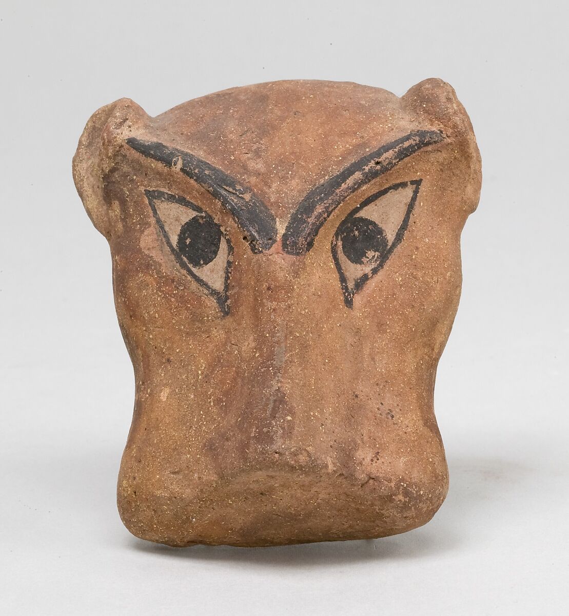 Leopard's Head from Priest's Robe, Pottery 