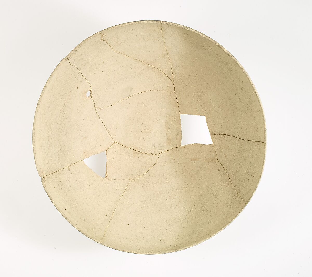 Dish, Travertine (Egyptian alabaster) (?)