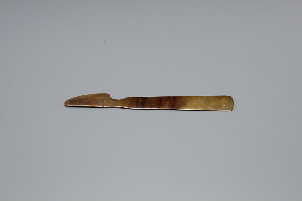 Knife Razor | New Kingdom | The Metropolitan Museum of Art