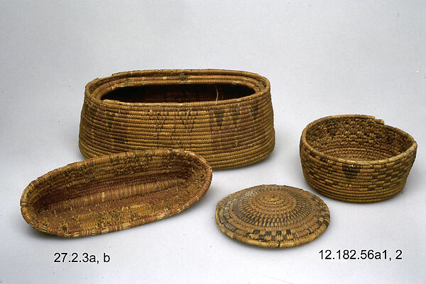 Cylindrical Basket and Lid