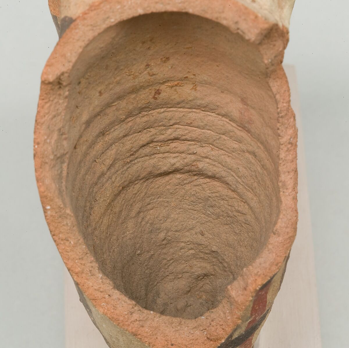 Jar, double, Pottery, paint