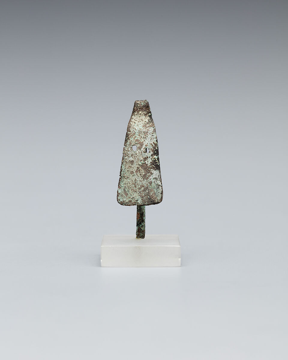 Model Hoe, Bronze or copper alloy 