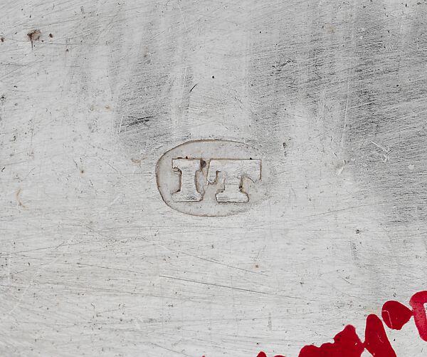 Patch Box, Marked by I. T., Silver, American