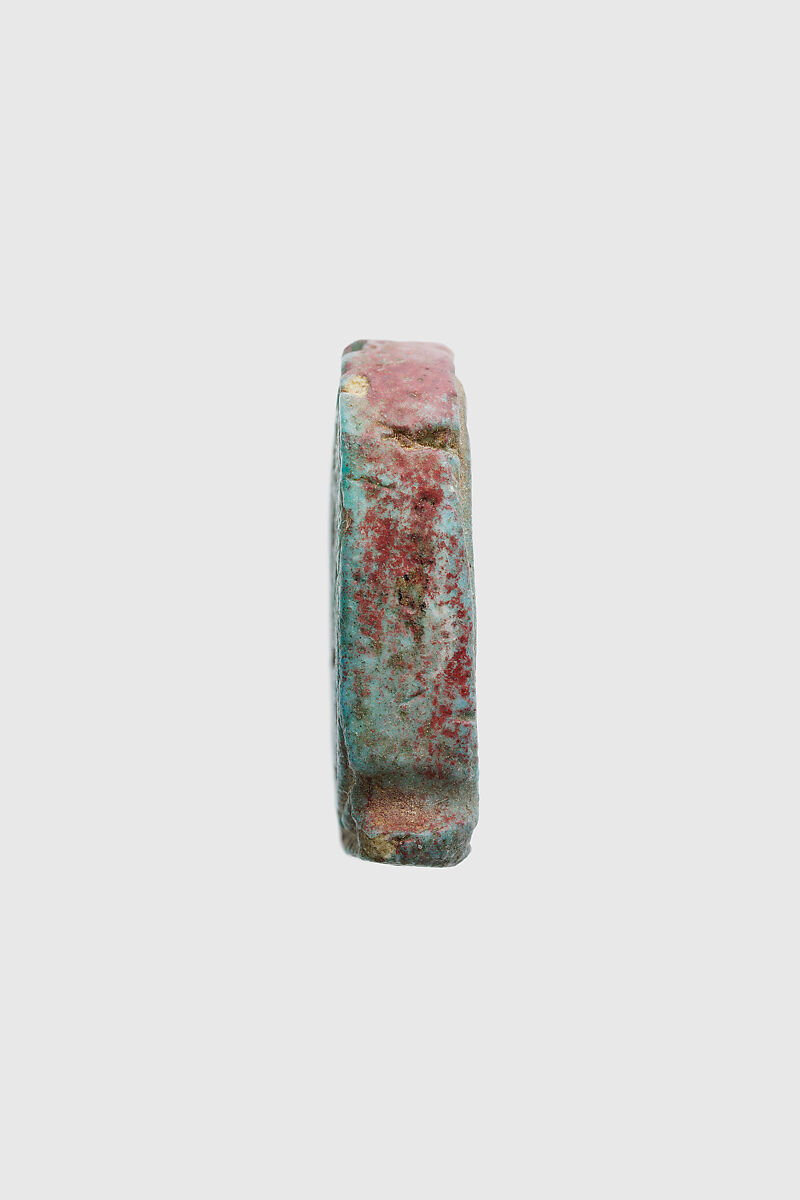 Cartouche Plaque of Hatshepsut, Faience