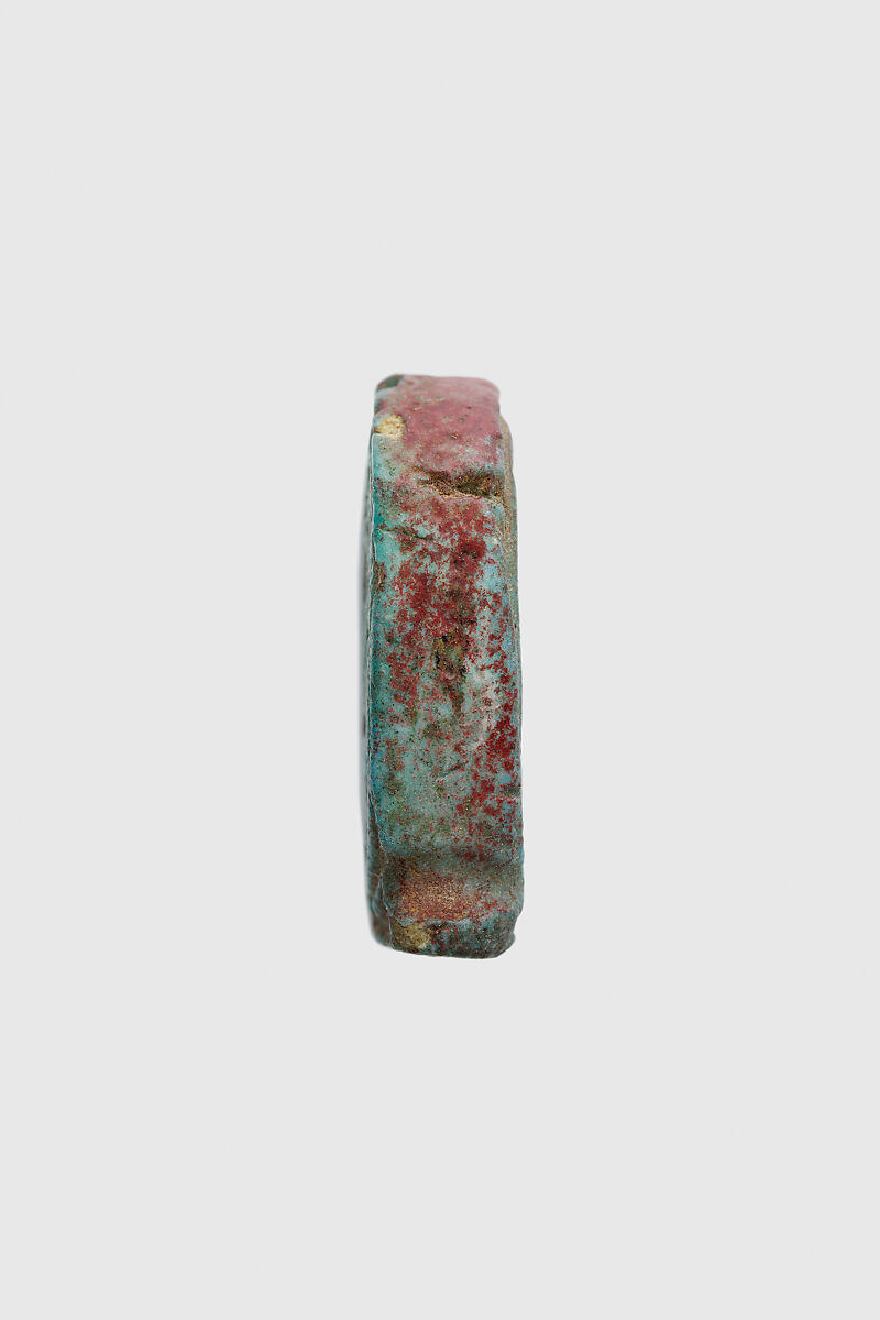 Cartouche Plaque of Hatshepsut, Faience