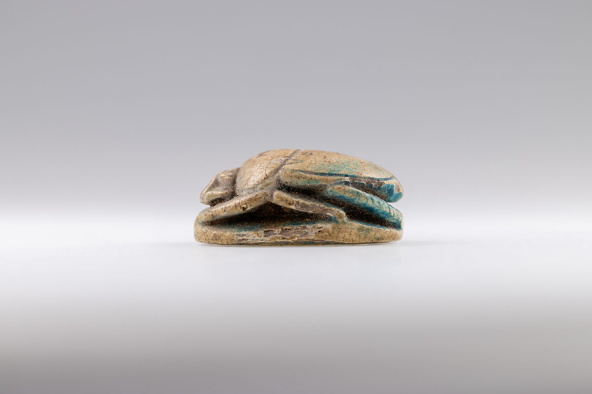 Scarab, Glazed steatite