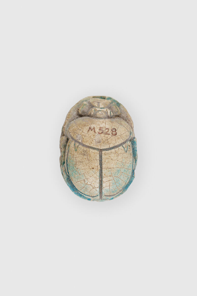 Scarab, Glazed steatite