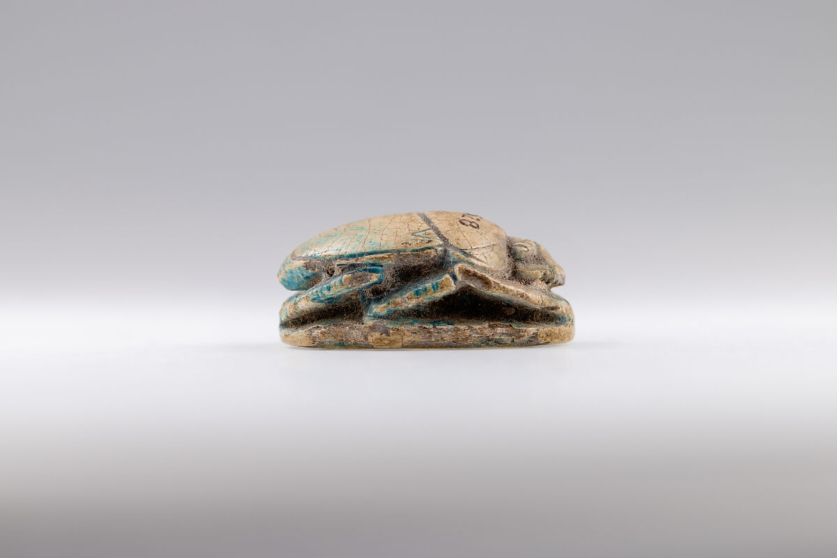 Scarab, Glazed steatite