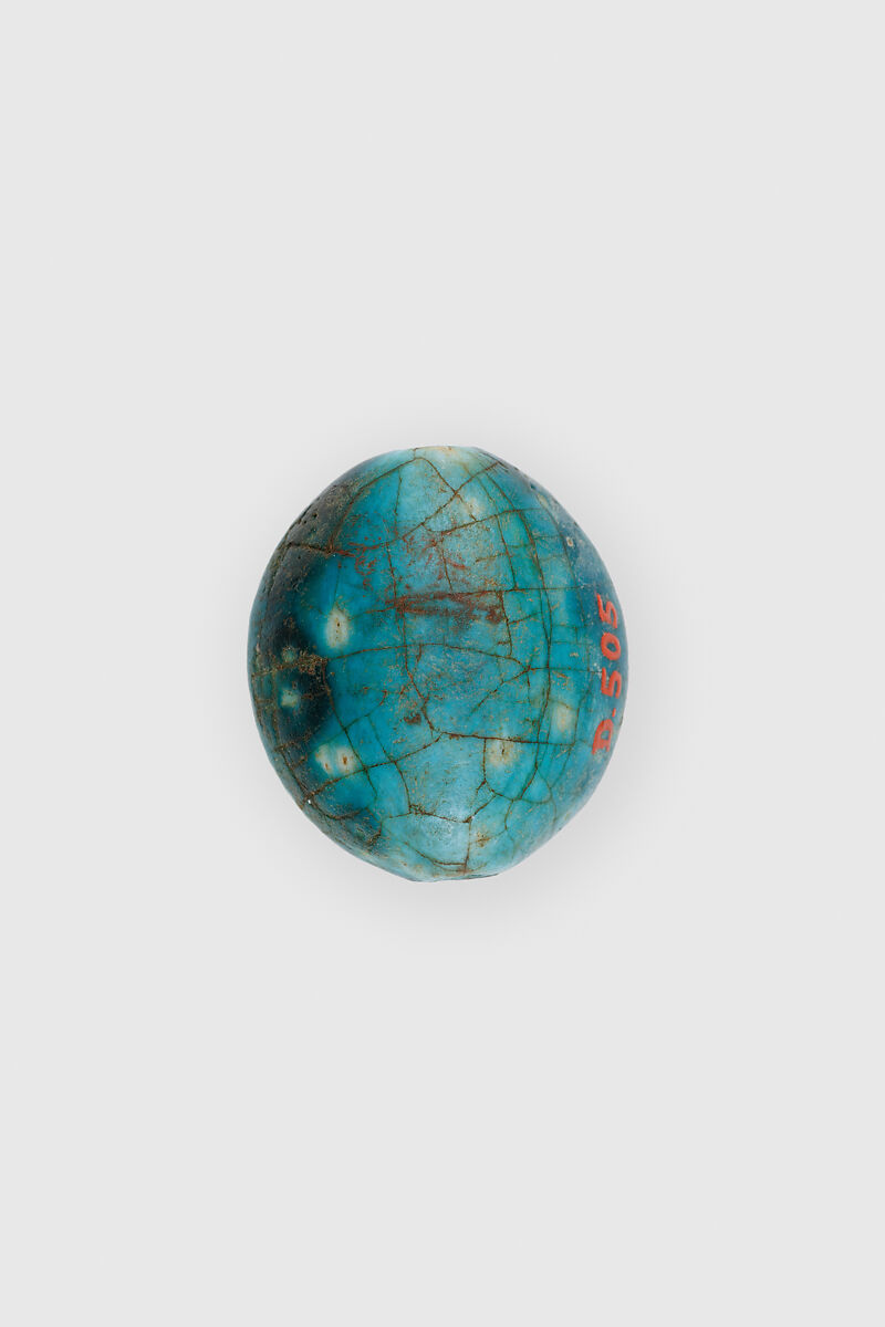 Cowroid, Hatshepsut, Glazed steatite