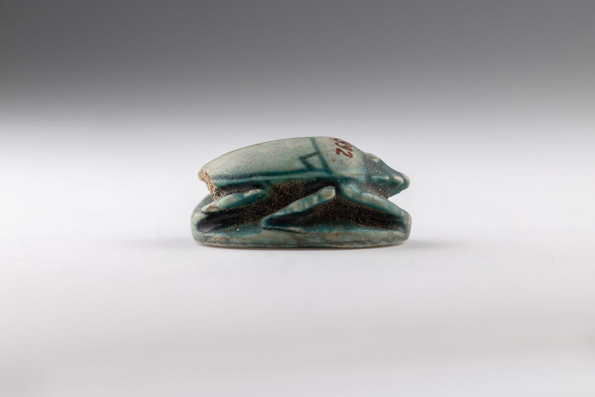 Scarab, Glazed steatite