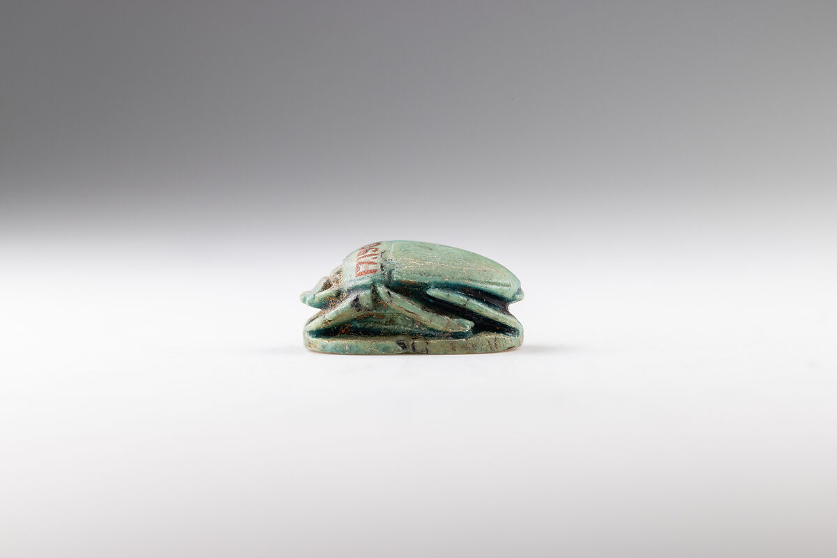 Scarab, Glazed steatite