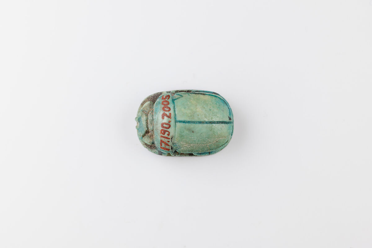 Scarab, Glazed steatite