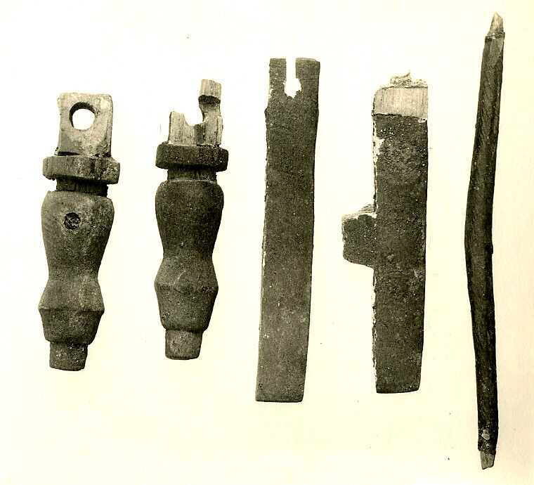 Leg of a Model Bed, Wood